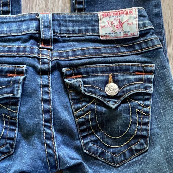 EUC True Religion Julie Skinny Jeans Size 25 - Picture 7 of 10